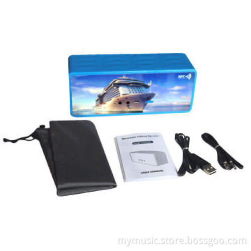 Subwoofer Bluetooth Speaker, Handsfree, with 2,600mAh Battery and 45mm Dual-driver